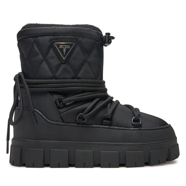 Śniegowce Guess. Czarne śniegowce i trapery damskie Guess. Za 629.99 zł.