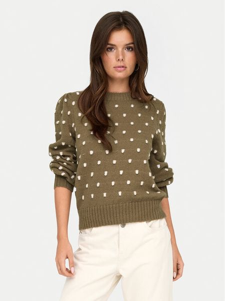 JDY Sweter 15304813 Brązowy Regular Fit. Brązowe swetry damskie JDY, xl, bez wzorów, z syntetyku, bez kołnierzyka, bez ramiączek, bez kaptura. Za 79.99 zł.