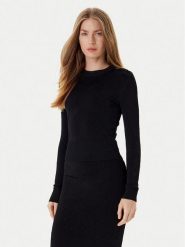 Marciano Guess Sweter 5YGR11 5036Z Czarny Regular Fit. Czarne swetry damskie Marciano Guess, m, z aplikacjami, z wiskozy, bez kołnierzyka, bez ramiączek, bez kaptura. Za 469.99 zł.