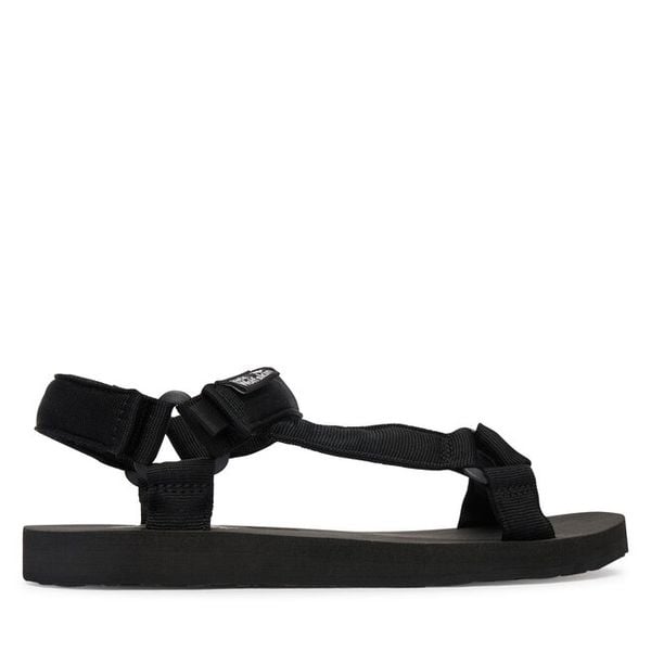 Sandały Jack Wolfskin. Czarne obuwie sportowe damskie Jack Wolfskin, bez wzorów, bez obcasa, na płaskiej podeszwie, bez zapięcia. Za 329.99 zł.