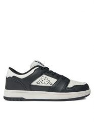 Kappa Sneakersy Logo Bernal Kid 351F8IW Biały. Białe buty sportowe chłopięce Kappa, bez wzorów, ze skóry, bez zapięcia. Za 69.99 zł.