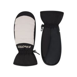 Rękawiczki bez palców dla dzieci Protest Sord. Brązowe rękawiczki dziecięce Protest, bez wzorów. Za 219.50 zł.