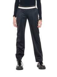 Spodnie dresowe na trening na co dzień. Czarne spodnie dresowe damskie LEONE 1947 APPAREL, m, bez wzorów, z dresówki. Za 303.12 zł.