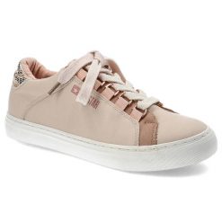 Różowe Trampki Big Star Modne Buty Damskie. Czerwone trampki i tenisówki dziewczęce Big Star, na wiosnę, bez wzorów, z materiału, bez zapięcia. Za 109.00 zł.