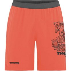 Spodenki treningowe męskie THORN FIT SWAT 2.0. Czerwone krótkie spodenki sportowe męskie Thorn Fit, m, bez wzorów, z materiału, do biegania. Za 83.99 zł.
