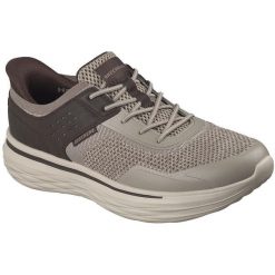 Buty sportowe męskie Skechers Nevarro Tavo. Brązowe buty sportowe męskie Skechers, bez zapięcia, na fitness i siłownię. Za 590.00 zł.