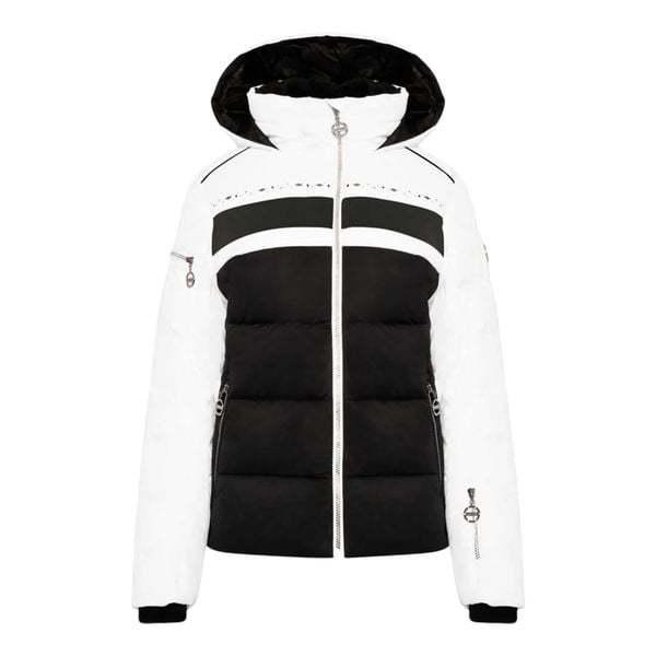 Kurtka Narciarska Womens/Ladies Crystallize. Białe kurtki damskie Dare 2b, m, bez wzorów, z materiału, długie, z kapturem, narciarskie. Za 454.99 zł.