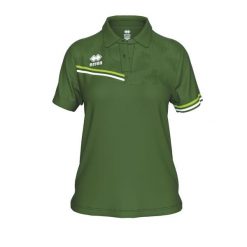 Polo Errea Eden. Zielone koszulki sportowe damskie ERREA, bez wzorów, bez kołnierzyka, bez ramiączek. Za 250.00 zł.