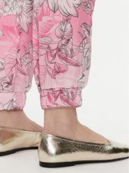 Liu Jo Spodnie materiałowe TA4238 T3247 Różowy Relaxed Fit. Czerwone spodnie materiałowe damskie Liu Jo, m, bez wzorów, z materiału. Za 499.99 zł.