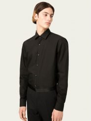 Hugo Koszula C-Jenno 50289499 Czarny Slim Fit. Czarne koszule męskie Hugo, m, bez wzorów, z bawełny, biznesowe, bez kołnierzyka, bez ramiączek. Za 209.99 zł.