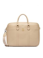 Beverly Hills Polo Club Torebka CEO-BHPC-L-010-09 Écru. Torby na laptopa damskie Beverly Hills Polo Club, bez wzorów, z materiału. Za 269.99 zł.