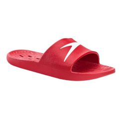 Klapki basenowe męskie Speedo Slide. Białe klapki męskie Speedo, bez wzorów. Za 69.99 zł.