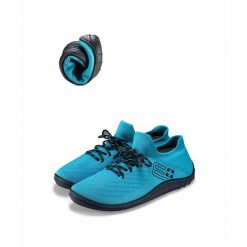 Buty Do Chodzenia Damskie Brubeck Merino Barefoot. Niebieskie obuwie sportowe damskie Brubeck, bez wzorów, trekkingowe. Za 399.00 zł.