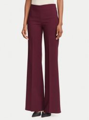 Rinascimento Spodnie palazzo CFC0130141003 Bordowy Wide Leg. Czerwone spodnie materiałowe damskie Rinascimento, xl, bez wzorów, z materiału. Za 449.99 zł.