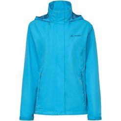 Kurtka damska Escape Light. Niebieskie kurtki damskie Vaude, bez wzorów, z materiału, bez kaptura. Za 519.00 zł.