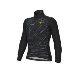 Kurtka rowerowa męska Alé Cycling Solid Byte. Czarne kurtki męskie ALÉ CYCLING, m, bez wzorów, bez kaptura. W wyprzedaży za 542.99 zł.