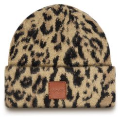 Czapka Coach. Brązowe czapki i kapelusze damskie Coach, na zimę, bez wzorów. Za 329.99 zł.