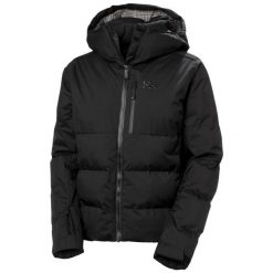 Damska kurtka narciarska Helly Hansen Kvitfjell Race. Czarne kurtki snowboardowe damskie Helly Hansen, bez wzorów, z kapturem, narciarskie. Za 1,430.05 zł.