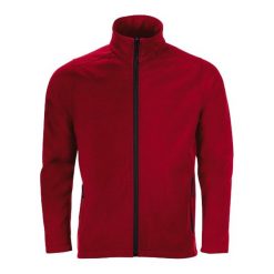 Męska Kurtka Soft Shell Race. Czerwone kurtki sportowe męskie SOL'S, m, bez wzorów, trekkingowe. Za 146.99 zł.