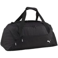 Torba Podróżna Team Goal Logo 55L. Czarne torby podróżne damskie Puma, bez wzorów, sportowe. Za 227.99 zł.