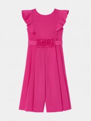 Mayoral Kombinezon 3857 Różowy Regular Fit. Czerwone sukienki dla dziewczynek Mayoral, bez wzorów, z syntetyku, bez ramiączek. Za 209.99 zł.