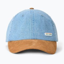 Czapka z daszkiem damska Rip Curl Mixed Montage. Niebieskie czapki i kapelusze damskie Rip Curl, na lato, bez wzorów, z bawełny, eleganckie. Za 129.99 zł.