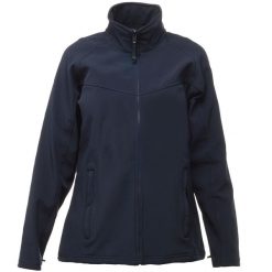 Damski Softshell Uproar. Niebieskie kurtki damskie Regatta, xl, bez wzorów, z softshellu, bez kaptura. Za 141.99 zł.