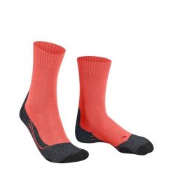 Skarpetki damskie Falke TK2 Explore. Brązowe skarpety damskie Falke, bez wzorów, z elastanu. Za 161.50 zł.