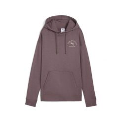 Damska bluza z kapturem PUMA Class o luźnym kroju PUMA Raisin Purple. Fioletowe bluzy sportowe damskie Puma, bez wzorów, z kapturem, do biegania. Za 269.00 zł.
