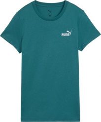Puma Koszulka damska Puma ESS Small No.1 Logo Tee(s) zielona 682373 41 M. Zielone t-shirty damskie Puma, m, bez wzorów, bez kołnierzyka. Za 91.25 zł.