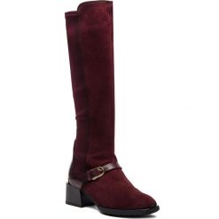 Kozaki HISPANITAS - Pepper HI87836 Merlot. Czerwone kozaki damskie Hispanitas, z materiału. Za 809.00 zł.