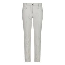 Długie spodnie damskie CMP. Białe spodnie materiałowe damskie CMP, l, bez wzorów. Za 224.99 zł.