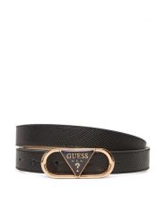 Guess Pasek Damski BW9270 P5320 Czarny. Czarne paski damskie Guess, z aplikacjami, ze skóry. Za 179.99 zł.