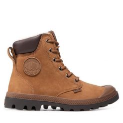 Trapery Palladium. Brązowe śniegowce i trapery damskie Palladium. Za 659.99 zł.