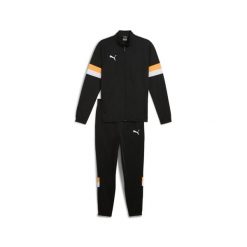 Męski dres piłkarski individualRISE PUMA Black Heat Fire Orange. Brązowe krótkie spodenki sportowe męskie Puma, m, bez wzorów, z dresówki, do piłki nożnej. Za 390.00 zł.