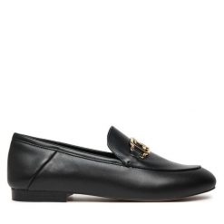 Loafersy Guess. Czarne mokasyny damskie Guess. Za 329.99 zł.