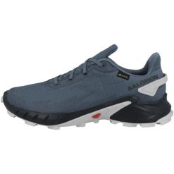 Buty do biegania męskie Salomon Alphacross 4 Gtx Gore-tex. Niebieskie buty sportowe męskie Salomon, z gore-texu, bez zapięcia, do biegania, gore-tex. Za 636.00 zł.
