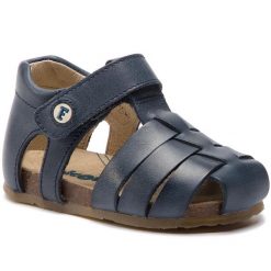 Sandały Naturino. Niebieskie sandały chłopięce Naturino, bez zapięcia. Za 319.99 zł.