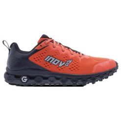 Buty trailowe męskie Inov-8 Parkclaw G 280. Czerwone buty sportowe męskie Inov-8, bez zapięcia, do biegania. Za 408.99 zł.