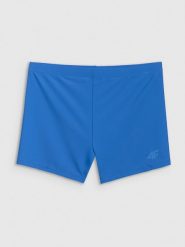 4F Kąpielówki męskie - niebieskie XXL. Niebieskie kąpielówki męskie 4f, m, bez wzorów, z elastanu, do pływania. Za 59.99 zł.