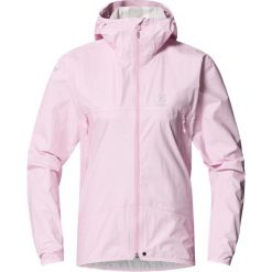 Kurtka przeciwdeszczowa damska L.I.M Proof Jacket. Czerwone kurtki damskie Haglöfs, l, bez wzorów, bez kaptura. Za 850.00 zł.