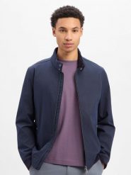 Bugatti kurtka typu blouson Mężczyźni niebieski, 50. Niebieskie kurtki męskie Bugatti, m, bez wzorów, biznesowe, bez kaptura. Za 599.95 zł.
