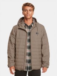 Quiksilver Kurtka przejściowa Scaly Hood Jckt EQYJK04008 Beżowy Regular Fit. Brązowe kurtki męskie Quiksilver, m, bez wzorów, z syntetyku, bez kaptura. Za 259.99 zł.