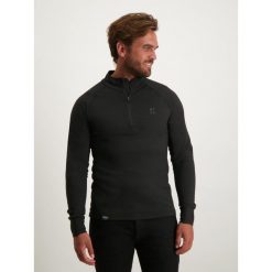 Sweter narciarski męski Poederbaas. Czarne swetry przez głowę męskie POEDERBAAS, na zimę, m, bez wzorów, z elastanu, bez kołnierzyka. W wyprzedaży za 177.72 zł.