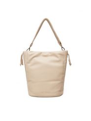Tommy Hilfiger Torebka Th Soft Summer Bucket AW0AW17540 Beżowy. Brązowe torebki do ręki damskie Tommy Hilfiger, bez wzorów, ze skóry, bez dodatków. Za 469.99 zł.