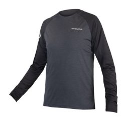 Longsleeve rowerowy męski Endura Singletrack pewter. Szare koszulki sportowe męskie ENDURA, m, bez wzorów, bez kołnierzyka, bez ramiączek, do biegania. Za 209.99 zł.
