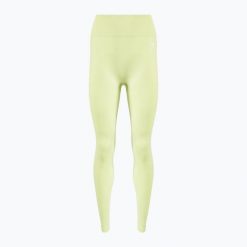 Legginsy treningowe damskie Gymshark Vital Seamless. Żółte legginsy damskie GYMSHARK, l, bez wzorów. Za 169.99 zł.