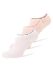 HUGO Damskie skarpetki do trampek w 3-paku - As Logo CC Kobiety różowy|biały jednolity, 35-38. Białe skarpety damskie Hugo, bez wzorów. Za 79.95 zł.