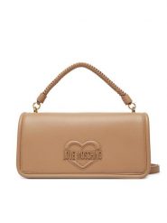 LOVE MOSCHINO Torebka JC4096PP1OLL0104 Beżowy. Brązowe torebki do ręki damskie Love Moschino, bez wzorów, ze skóry, bez dodatków. Za 1,009.00 zł.