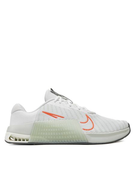 Nike Buty na siłownię Metcon 9 DZ2617-101 Biały. Białe buty sportowe męskie Nike, z materiału, bez zapięcia, na fitness i siłownię. Za 669.99 zł.